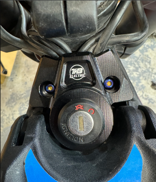 talaria mx3/4/5 and surron lbx key ignition titanium bolts